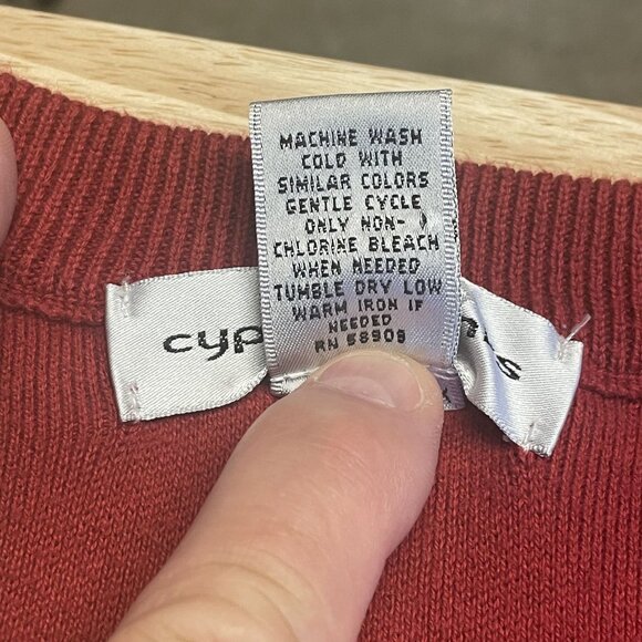 Cypress Links Vintage Mens Golf Preppy Sweater Vest XL Pullover Academia Classic - Picture 9 of 9